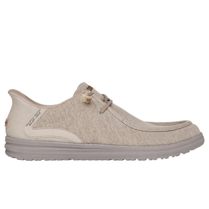 Skechers Melson Coronado Men's Slip-In Machine Washable Relaxed Fit Wally Shoe Taupe