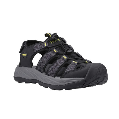 Cotswold Minster Men's Toggle and Touch Trail Sandal Black