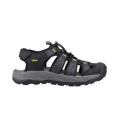 Cotswold Minster Men's Toggle and Touch Trail Sandal Black