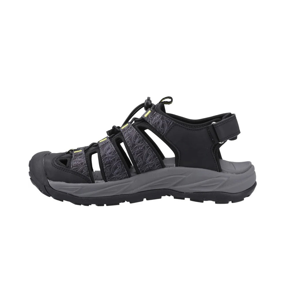 Cotswold Minster Men's Toggle and Touch Trail Sandal Black