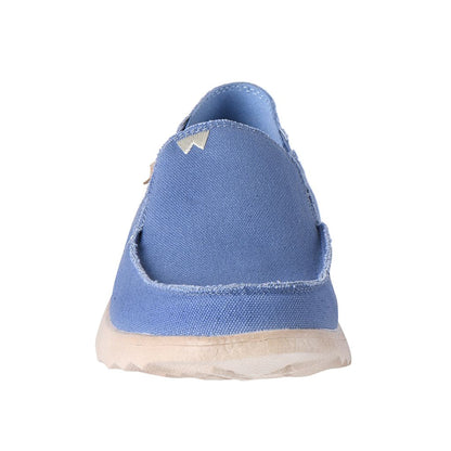 KickBack Couch 2.0 Men's Lightweight Canvas Slip On Shoe Mid Blue