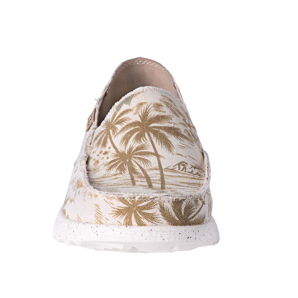 KickBack Couch 2.0 Men's Lightweight Canvas Slip On Shoe Brown Beach