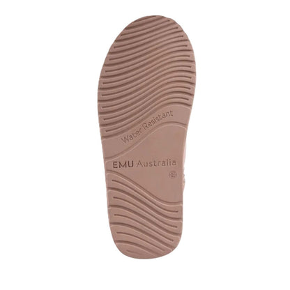 Emu Rigel Shine Women's Sheepskin Pull On Cosy Ankle Boot Cameo Rose