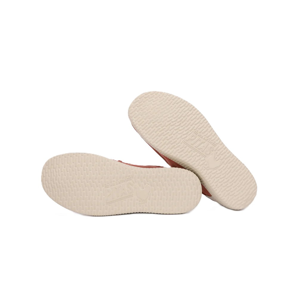 Walk In Pitas Ryan Men's Lightweight Wally Slip On Canvas Shoe Rojo