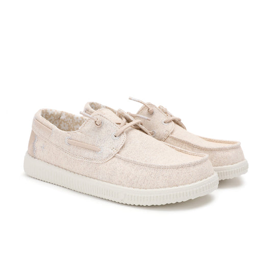 Walk In Pitas Santorini Women's Lightweight Wally Shoe Beige