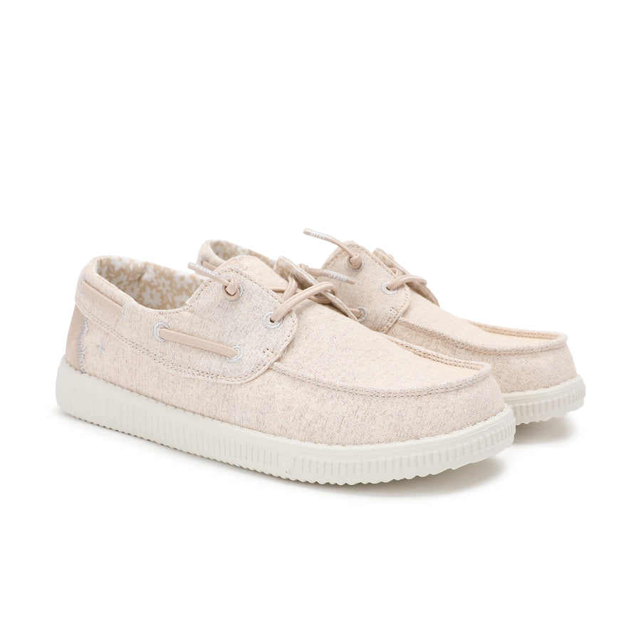 Walk In Pitas Santorini Women's Lightweight Wally Shoe Beige