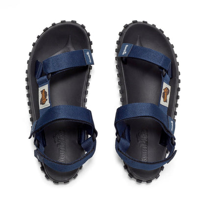 Gumbies Scrambler Women's Recycled Rubber Adjustable Walking Sandal Navy