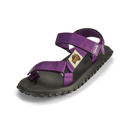Gumbies Scrambler Women's Recycled Rubber Adjustable Walking Sandal Purple