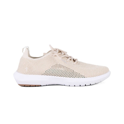 Emu Springbrook Women's Machine Washable Wool Blend Mesh Lightweight Lace Up Sneaker Oatmeal