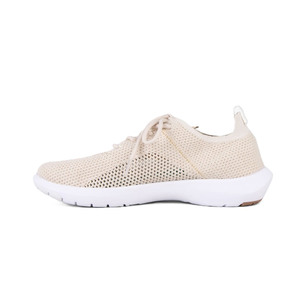 Emu Springbrook Women's Machine Washable Wool Blend Mesh Lightweight Lace Up Sneaker Oatmeal