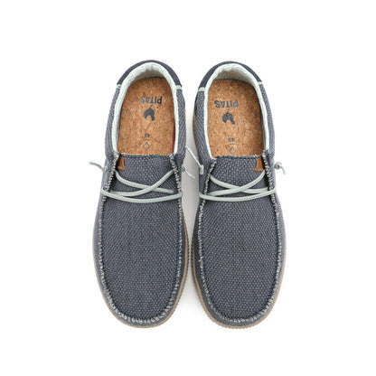 Walk In Pitas WP150 Steve Men's Ultralight Wally Slip On Shoe Azul