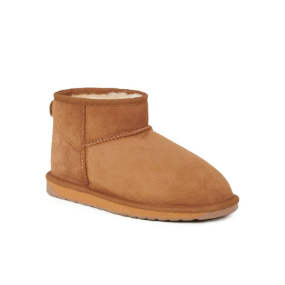 Emu Stinger Micro Women's Water Resistant Sheepskin Pull On Cosy Boot Chestnut