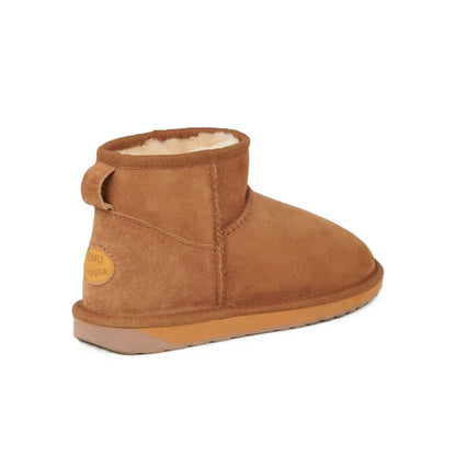 Emu Stinger Micro Women's Water Resistant Sheepskin Pull On Cosy Boot Chestnut
