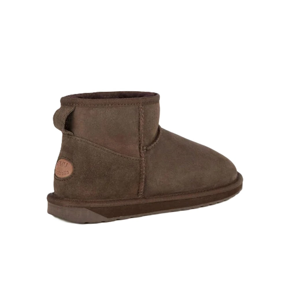 Emu Stinger Micro Women's Water Resistant Sheepskin Pull On Cosy Boot Chocolate