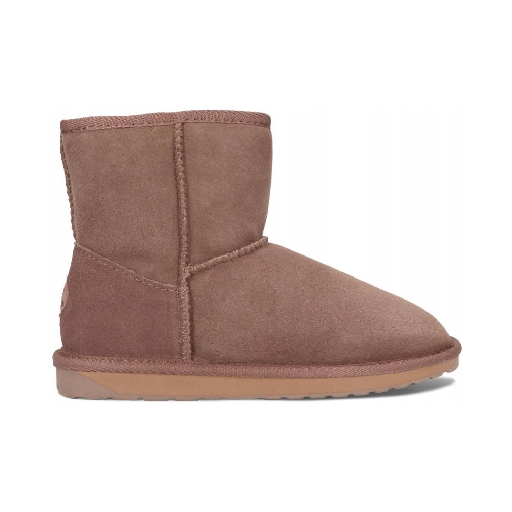 Emu Stinger Mini Women's Water Resistant Sheepskin Pull On Cosy Boot Cameo Rose