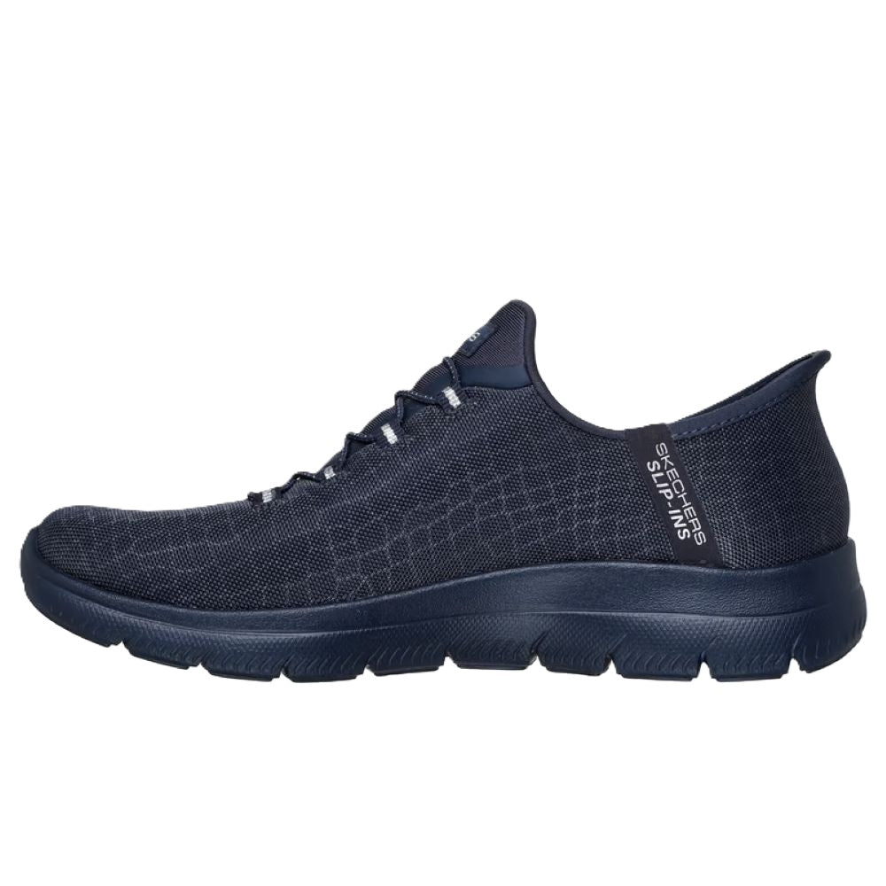 Skechers Summits Classy Night Women's Slip-In Memory Foam Trainer Dark Navy