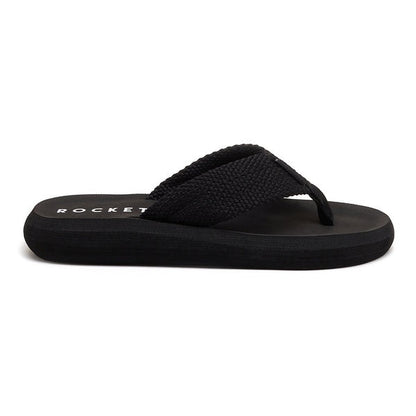 Rocket Dog Sunset Webbing Women's Flip Flop Black