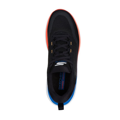 Skechers Go Run Supersonic Max Men's Performance Lace Up Trainer Black/Multi