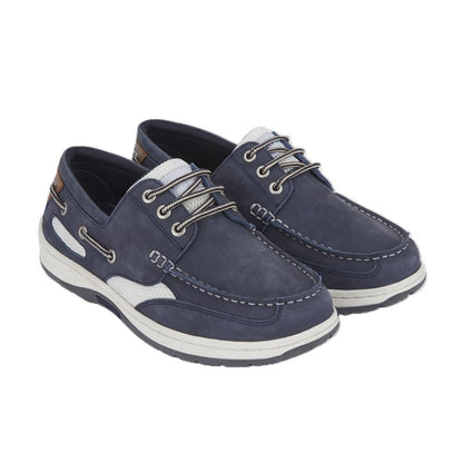 Quayside Sydney 2 Men's Sport Sole Leather Boat Shoe Navy