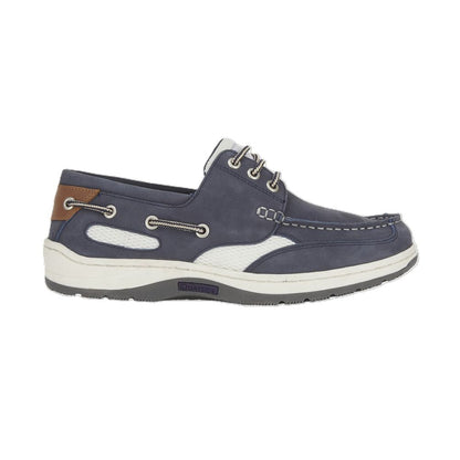 Quayside Sydney 2 Men's Sport Sole Leather Boat Shoe Navy