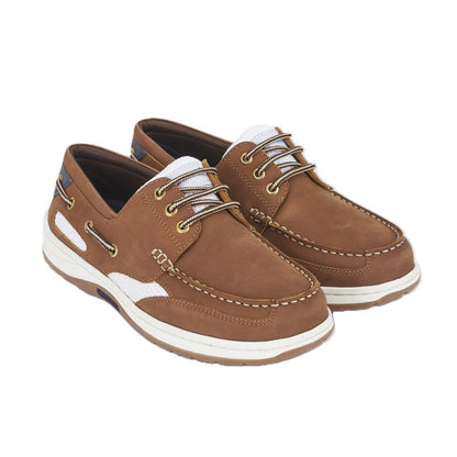 Quayside Sydney 2 Men's Sport Sole Leather Boat Shoe Walnut