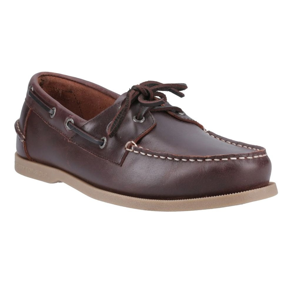 Sperry Tacoma Men's 2 Eye Classic Look Boat Shoe Brown