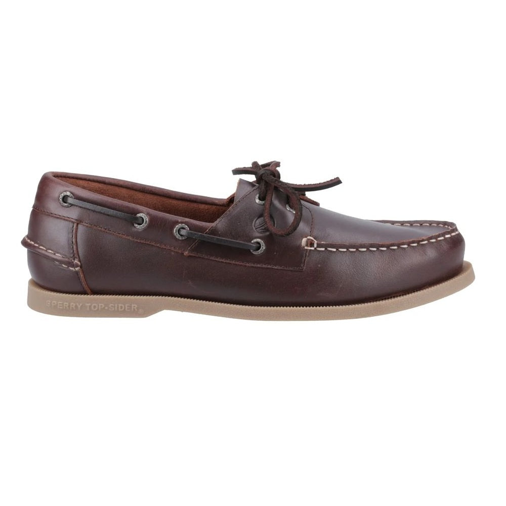 Sperry Tacoma Men's 2 Eye Classic Look Boat Shoe Brown