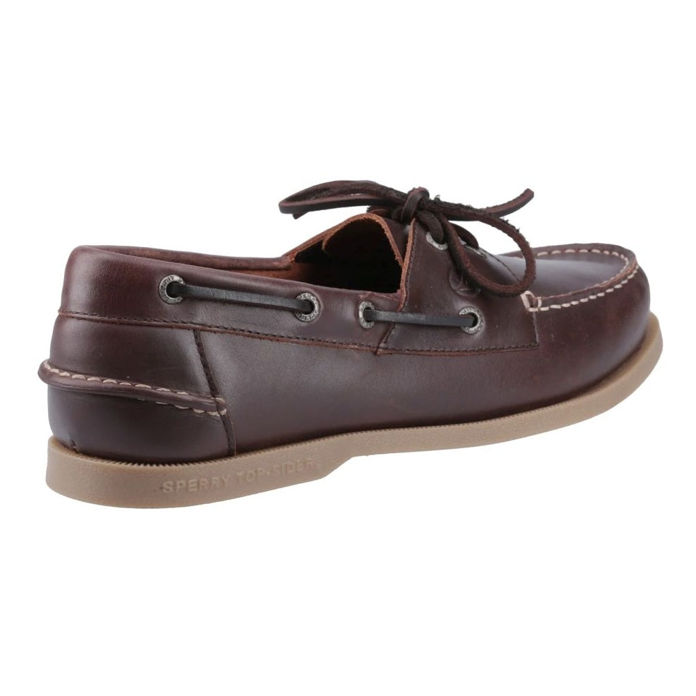 Sperry Tacoma Men's 2 Eye Classic Look Boat Shoe Brown