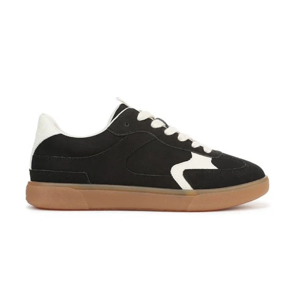 Blowfish Malibu Tastic Women's Low Profile Lace Up Sneaker Trainer Black