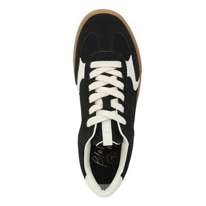 Blowfish Malibu Tastic Women's Low Profile Lace Up Sneaker Trainer Black