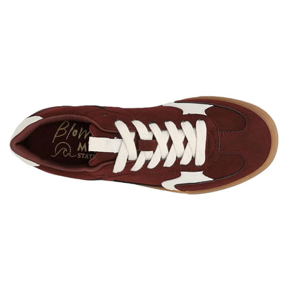 Blowfish Malibu Tastic Women's Low Profile Lace Up Sneaker Trainer Carmine Red