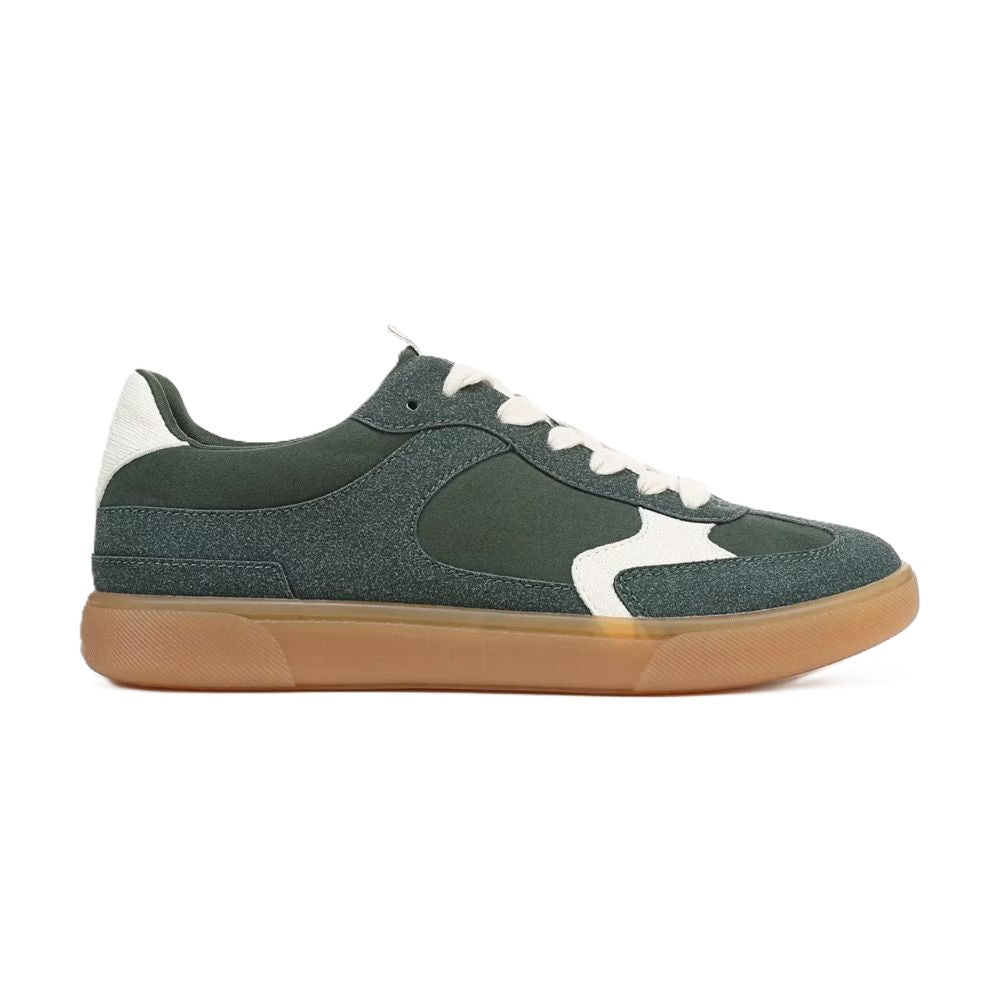Blowfish Malibu Tastic Women's Low Profile Lace Up Sneaker Trainer Jewel Green