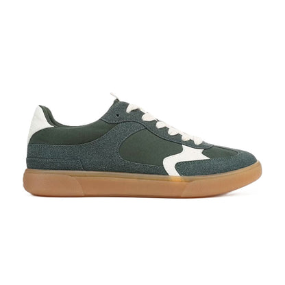 Blowfish Malibu Tastic Women's Low Profile Lace Up Sneaker Trainer Jewel Green