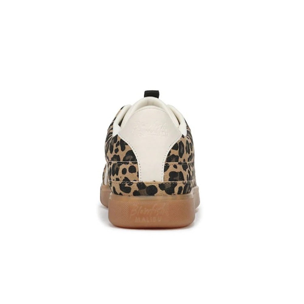 Blowfish Malibu Tastic Women's Low Profile Lace Up Sneaker Trainer Leopard