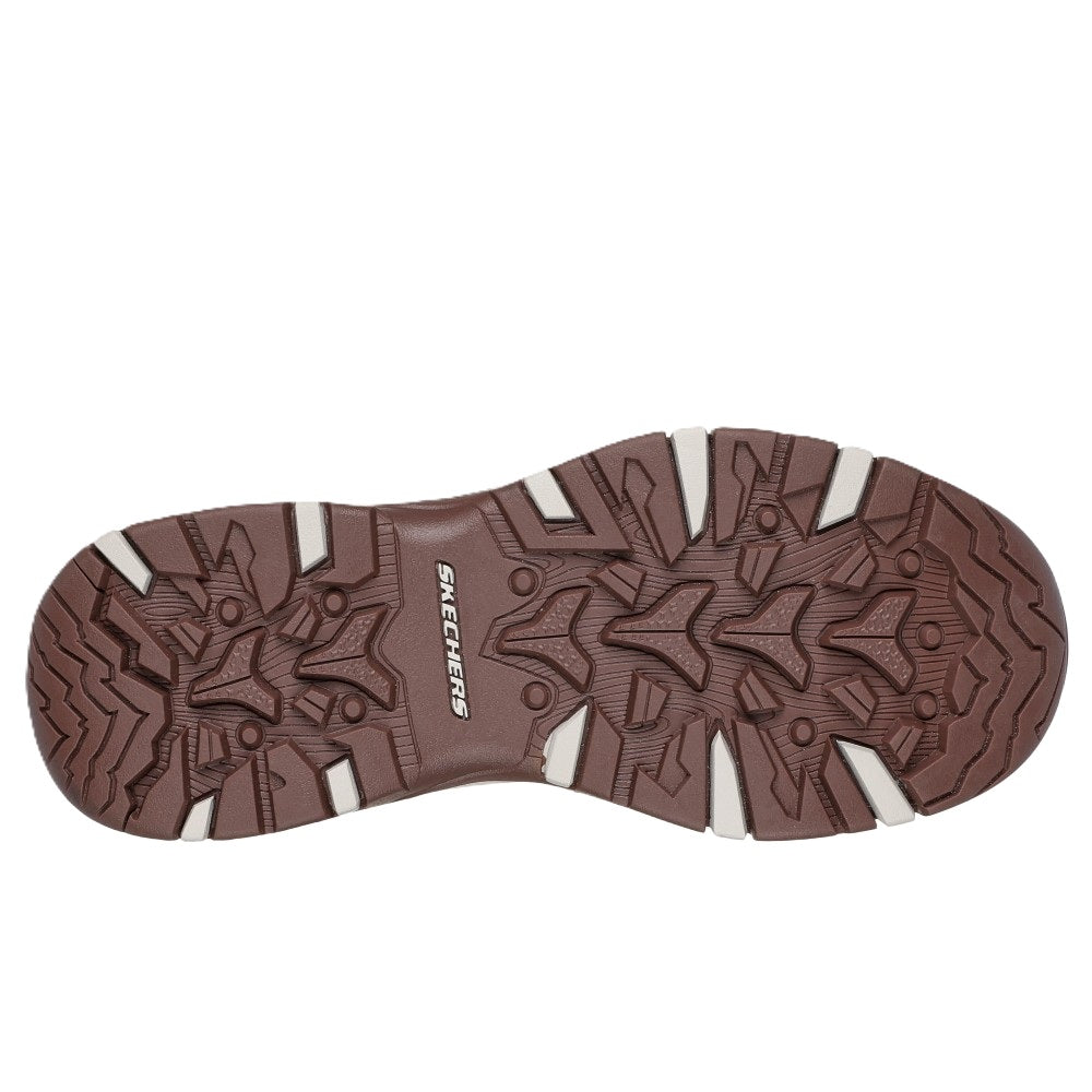 Skechers Trego Snow Worries Women's Waterproof Lace Up Walking Hiking Boot Chocolate