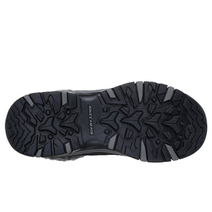 Skechers Trego Stormie Women's Waterproof Lace Up Walking Hiking Boot Charcoal