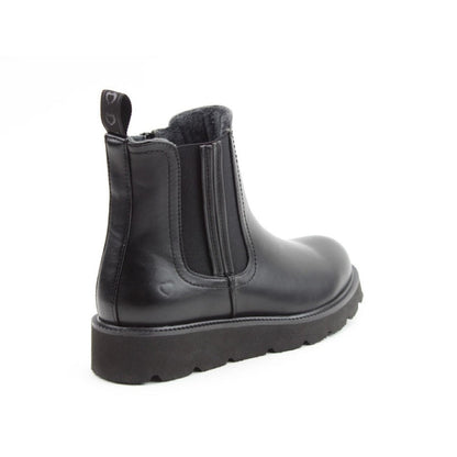 Heavenly Feet Triton Women's Lightweight Zip up Chelsea Boot Black