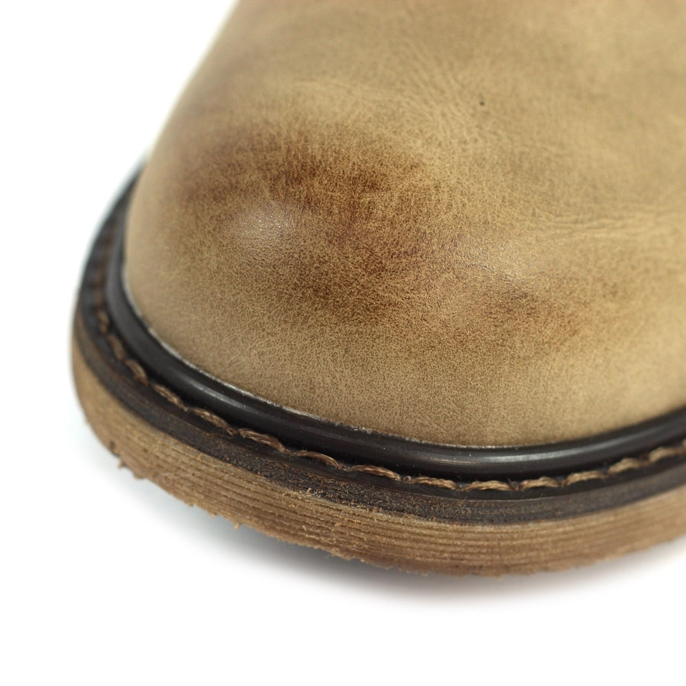 Lunar Veronica Women's Waterproof Zip Up Ankle Boot Stone