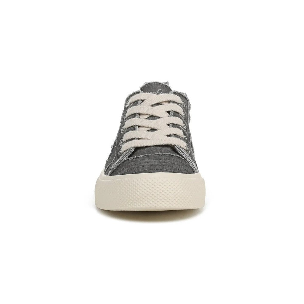 Blowfish Malibu Very Sadie Women's Floral Embroidered Lace Up Platform Trainer Charcoal