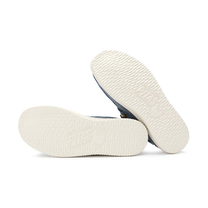 Walk In Pitas Wallabi Washed Women's Lightweight Wally Slip On Canvas Shoe Azul