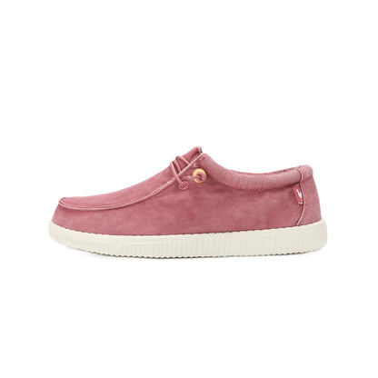 Walk In Pitas Wallabi Washed Men's Lightweight Wally Slip On Canvas Shoe Fresa