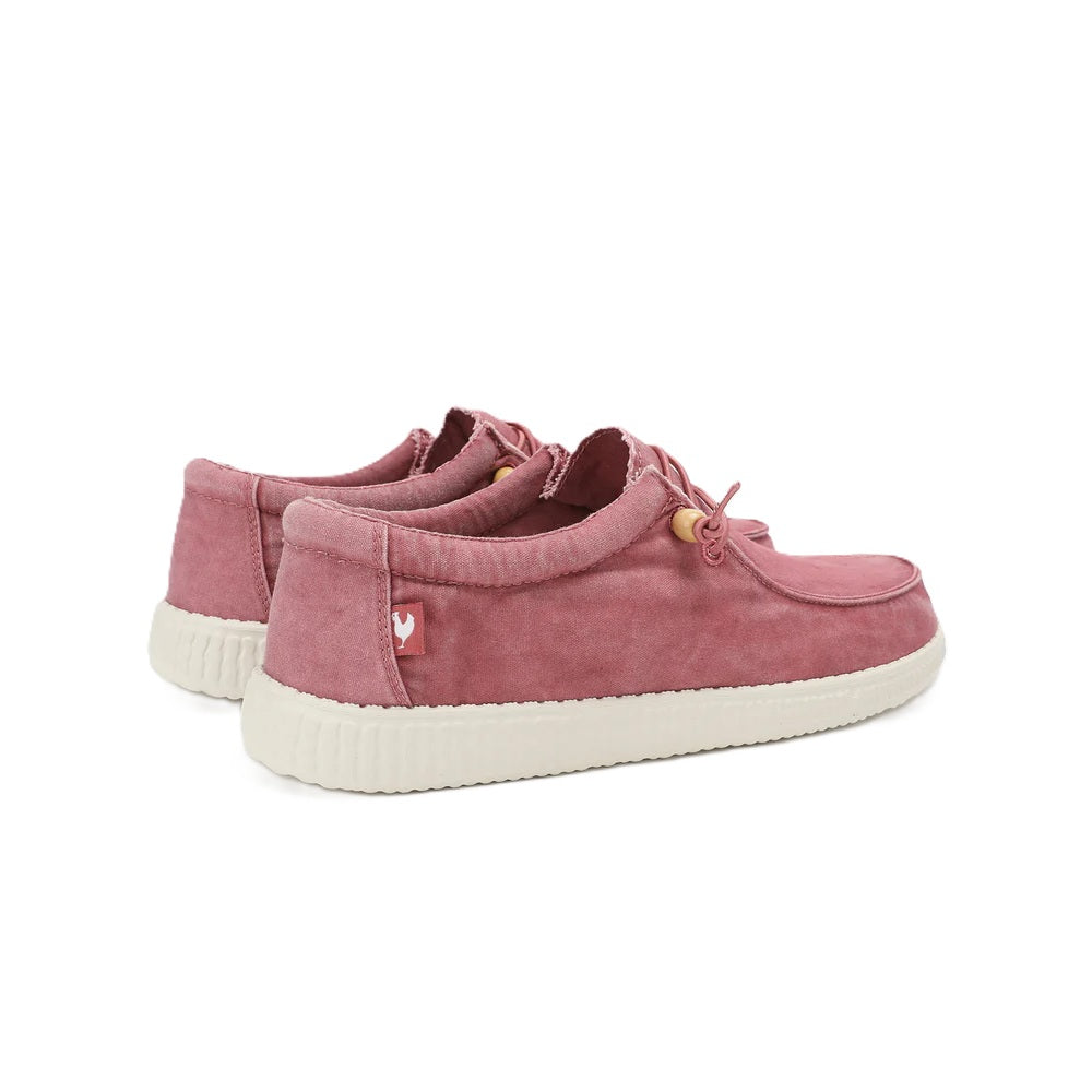 Walk In Pitas Wallabi Washed Men's Lightweight Wally Slip On Canvas Shoe Fresa
