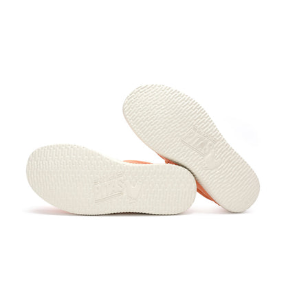 Walk In Pitas Wallabi Washed Women's Lightweight Wally Slip On Canvas Shoe Naranja Claro