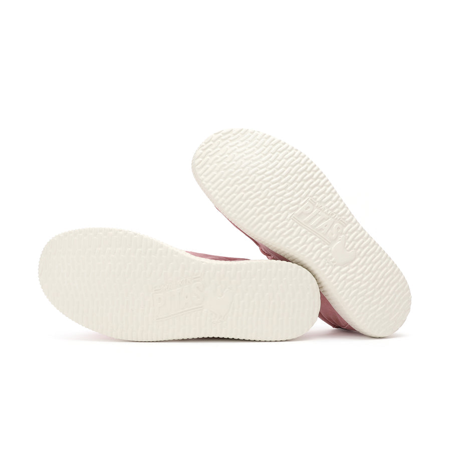 Walk In Pitas Wallabi Washed Women's Lightweight Wally Slip On Canvas Shoe Rosa