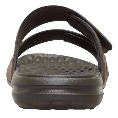 Hey Dude Wave 2 Strap Slide Classic Men's Lightweight Adjustable Strap Slider Major Brown