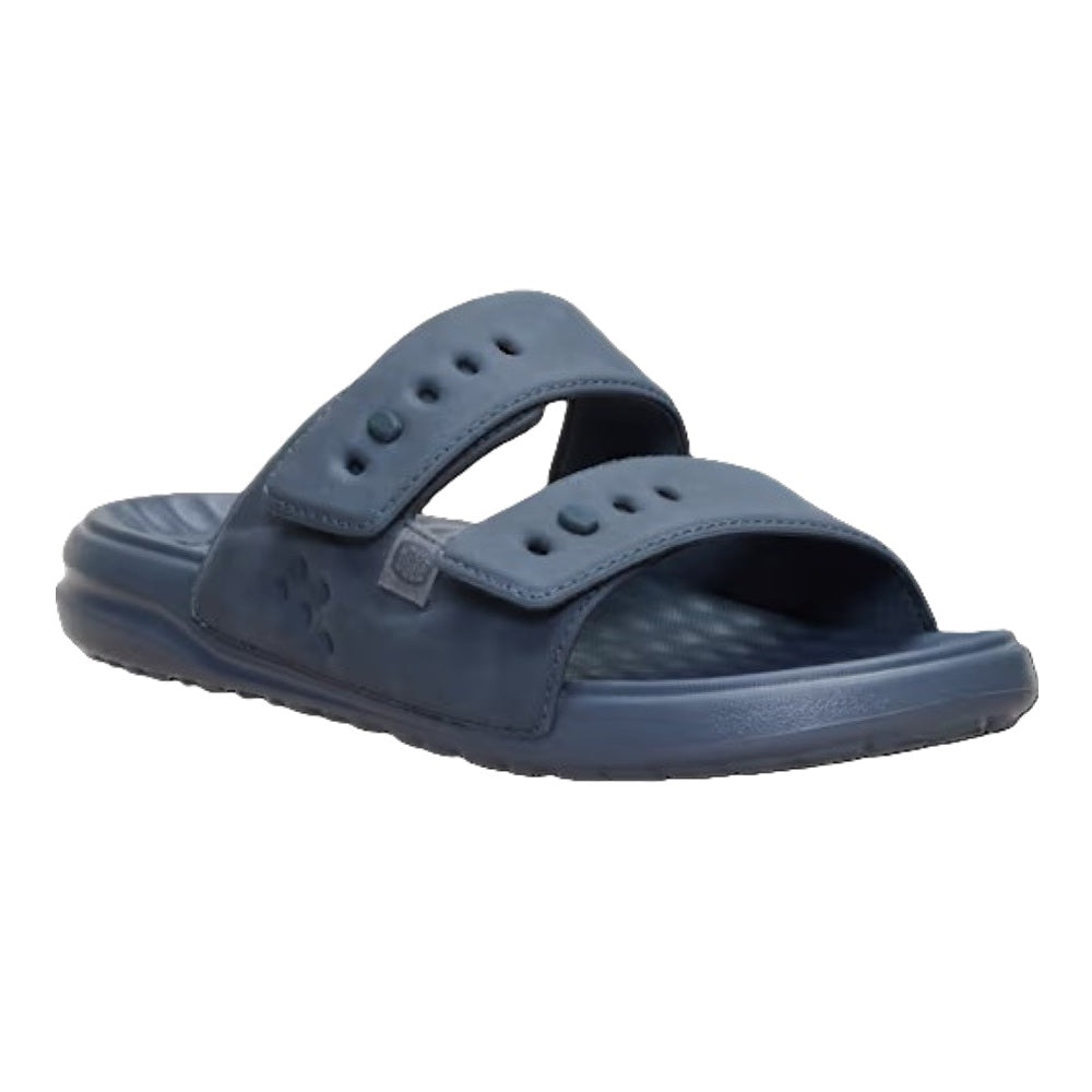 Hey Dude Wave 2 Strap Slide Classic Men's Lightweight Adjustable Strap Slider Turbulence Grey