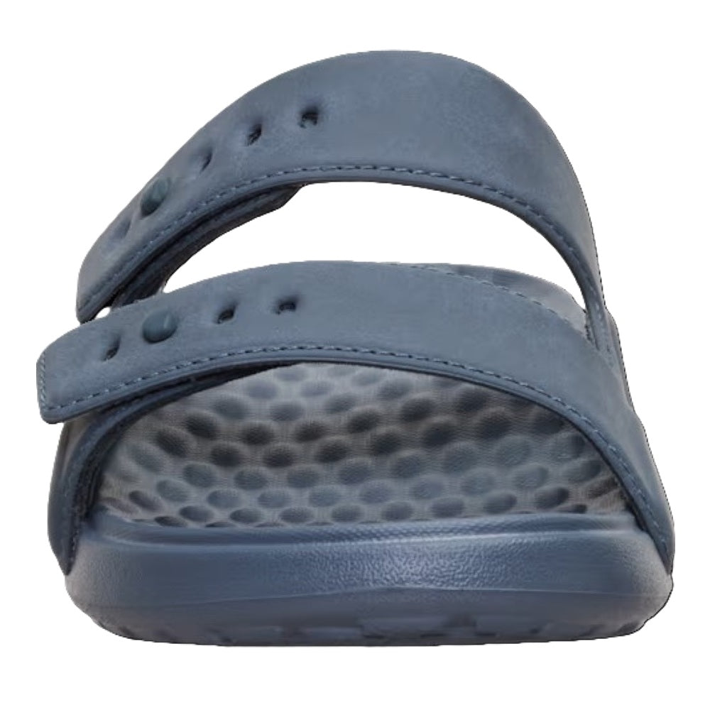 Hey Dude Wave 2 Strap Slide Classic Men's Lightweight Adjustable Strap Slider Turbulence Grey