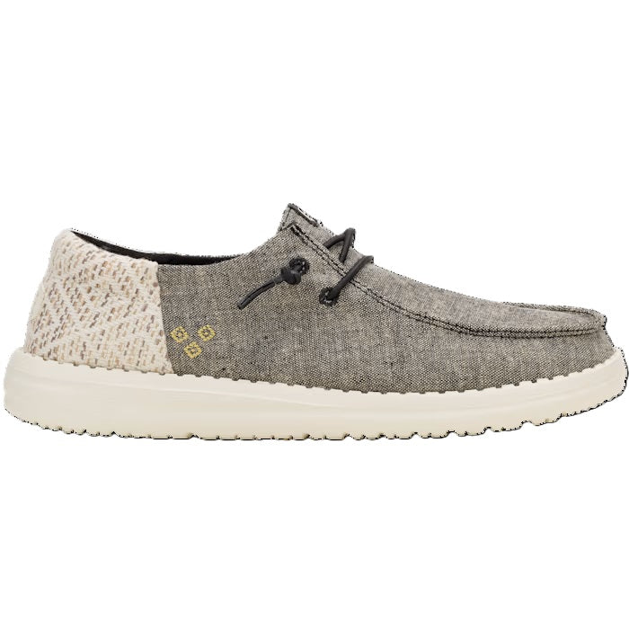 Hey Dude Wendy Funk Surf Baja Women's Slip On Casual Shoe Black/Multi