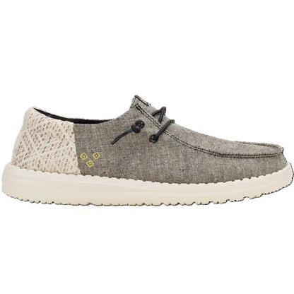 Hey Dude Wendy Funk Surf Baja Women's Slip On Casual Shoe Black/Multi