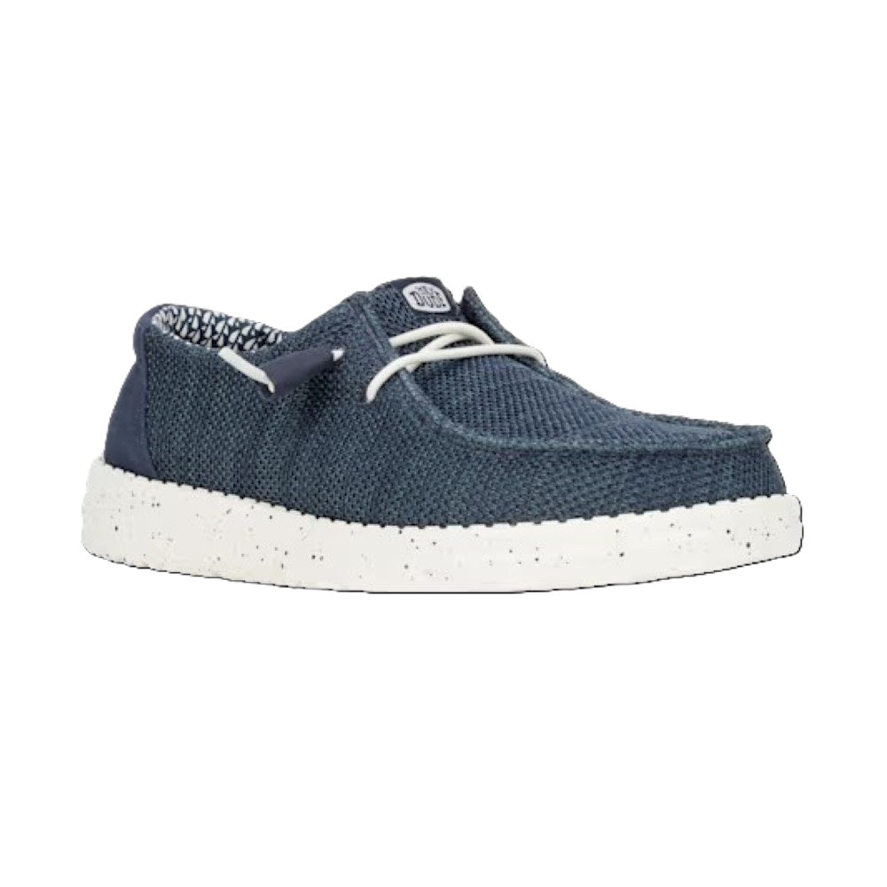 Hey Dude Wendy Stretch Sox Women's Slip On Casual Shoe Navy